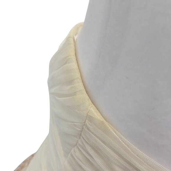 Hailey Adrianna Papell Metallic Circle Print Strapless Fit & Flare Dress Size 2 - Picture 8 of 8